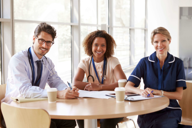 senior-healthcare-workers-in-a-meeting-looking-to--PQSHDJN (2) healthcare workers