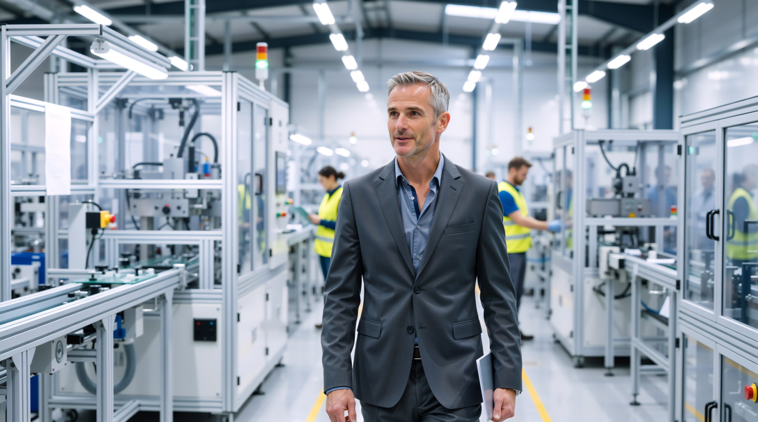 Manufacturing CFO reviewing a multi-year technology investment roadmap