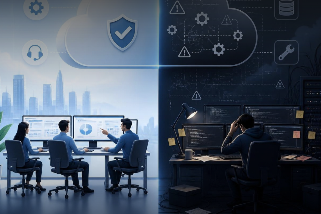 Managed Cloud Services vs. DIY Cloud Management